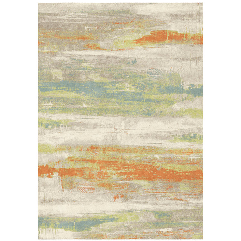 Longweave Zana Orange/Green Rug & Reviews Wayfair.co.uk